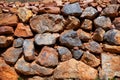 Masonry texture in Spain Mediterranean ancient wall