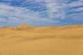 Maspalomas Duna - Desert in Canary island Gran Canaria Royalty Free Stock Photo