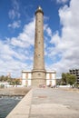 Maspalomas lighthouse at Gran Canaria, Canary Islands, Spain. Royalty Free Stock Photo