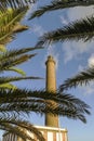 Maspalomas lighthouse in Maspalomas, Gran Canary, Canary Islands, Spain Royalty Free Stock Photo