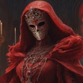 The Masque of the Red Death Royalty Free Stock Photo