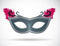 Masquerade Carnival Mask Icon Vector Illustration Royalty Free Stock Photo