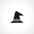 masquerade hat icon. witch hat vector icon. witch hat isolated icon Royalty Free Stock Photo