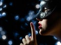 Masquerade mask Royalty Free Stock Photo