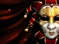 Masquerade party background Royalty Free Stock Photo