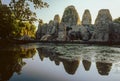 Masroor Rock-cut Temples at Masrur Hindu temples in the Kangra Valley of Beas River in Himachal Pradesh, Royalty Free Stock Photo