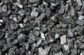 Brilliant anthracite coal.
