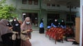 Mass antigen swab test for Islamic boarding school students