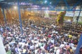 Mass crowd peoples are worship to idol god so they waiting in the entrance.