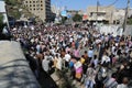 Mass demonstrations in support of Yemeni legitimacy Royalty Free Stock Photo