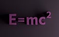 Mass energy formula in pink colors