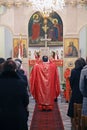 Mass in the Greek Catholic Church, Nazareth, Israel