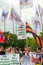 'Mass Media - stop lying!' in Moscow, Russia