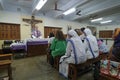 Mass at Mother Teresa`s grave at Mother`s house in Kolkata