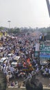 Mass protest Hyderabad Deccan India