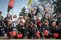 Mass protests of miners