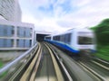 Mass rapid transit Royalty Free Stock Photo