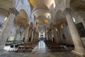 Massa Marittima, Tuscany: the medieval cathedral, interior Royalty Free Stock Photo