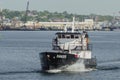 Massachusetts Maritime Academy training vessel Ranger leaving Ne