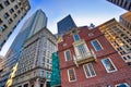 Massachusetts Old State House building in Boston Royalty Free Stock Photo