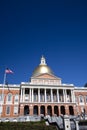 Massachusetts State Capital Building, Boston Royalty Free Stock Photo