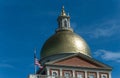 Massachusetts State Capital Building, Boston Royalty Free Stock Photo