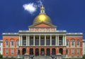 Massachusetts State House Royalty Free Stock Photo