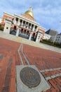 Massachusetts State House, Boston Royalty Free Stock Photo