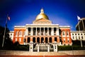 Massachusetts State House, Boston, MA. Royalty Free Stock Photo