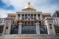 Massachusetts State House in Boston. Royalty Free Stock Photo