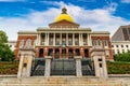 Massachusetts State House in Boston Royalty Free Stock Photo