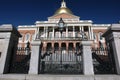 Massachusetts state house gate Royalty Free Stock Photo