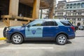 Massachusetts State Police car, Boston, USA