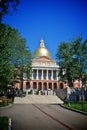 Massachussets state house Royalty Free Stock Photo