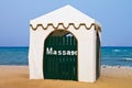 Massage cabana