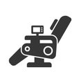 Massage Chair Icon Royalty Free Stock Photo