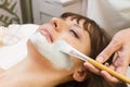 Massage and facial peels Royalty Free Stock Photo