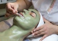 Massage and facial peels Royalty Free Stock Photo