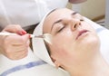 Massage and facial peels Royalty Free Stock Photo