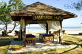 Massage Hut At Beach Resort Royalty Free Stock Photo