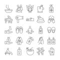 Massage Isolated Vector icon which can easily modify or edit Royalty Free Stock Photo