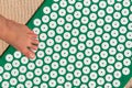 Massage mat for acupuncture with foot