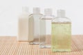 Massage oil bottles Royalty Free Stock Photo