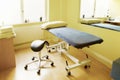 Massage, physiotherapy, acupuncture treatment room Royalty Free Stock Photo