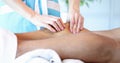 Massage and relaxation for calves during physical exertion