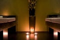 Massage room in SPA Royalty Free Stock Photo