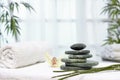 Massage stones Royalty Free Stock Photo
