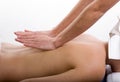 Massage therapy Royalty Free Stock Photo