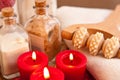 Massage treatment Royalty Free Stock Photo
