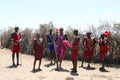 Massai people Royalty Free Stock Photo